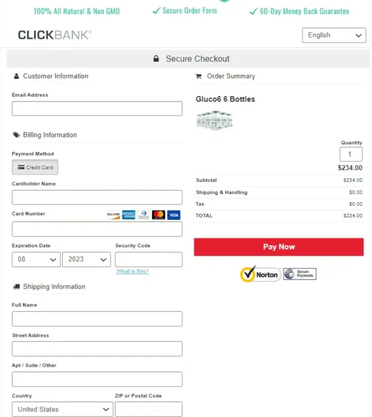 gluco6-Secure-Checkout